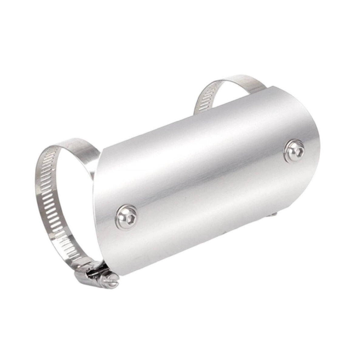 Easy to Install Exhaust Pipe Heat Guard with Clamps Curved Exhaust Heat Guard with Clamps Cylindrical Adjustable