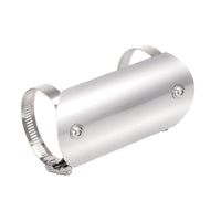 Easy to Install Exhaust Pipe Heat Guard with Clamps Curved Exhaust Heat Guard with Clamps Cylindrical Adjustable