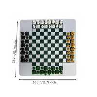 4 Player Chess Set Easy to Learn Chess Set
