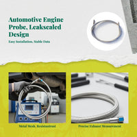 Leak-proof stainless steel probe