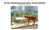 personalizedizable Cat Shelf System Drill Installation personalizedizable Cat Hexagon Space-Saving Pet Furniture for Apartment Dwellers, Indoors, Living Room, Playroom