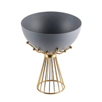 Fruit Bowl with Pedestal Tall Pedestal Fruit Stand Breathable for Tabletop, Dining Area