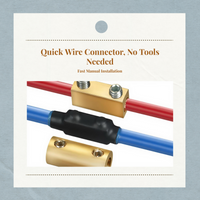 High-power copper wire terminal