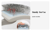Deshedding Slicker Brush with Metal Pins