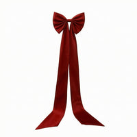Large Satin Bow Sash Silky Long Tail Bow Sash Soft and Comfortable Long Tail Ribbon Belt for Wedding