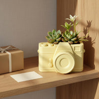 Succulent Planter Polished Finish Resin Planter Molded