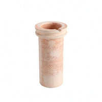 Ceramic Crucible Flanged Boarder Metal Melting Crucible Melt Pot for Foundry