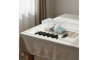 Allcomplete Kit Set Trading Card Cleaning Kit Anti-Static Cloths Sports Card Grading Kit Safeguarding Storage Case