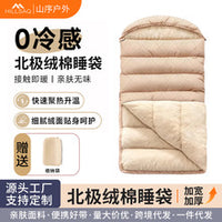 Multifunctional Wearable Cape Sleeping Bag for Adults Outdoor Camping