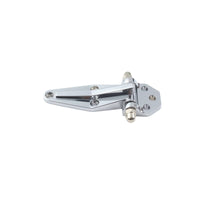 Heavy-Duty Metal Hinge with Gold Tips Decorative Barrel Hinge Low-Profile Hardware Smooth for Builders, Steam Cabinets