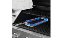 Gas Grill Burner Tube Mounting Tab Rectangular Loop Burner Tube Uniform Heat Distribution Outdoor Cooking Part