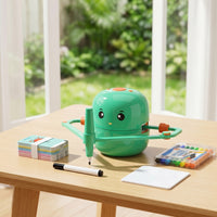 Guided Drawing Robot with Cards Learning Drawing Robot Toy Creative Doodle Bot Fine Motor Skills for Preschoolers, Homeschool