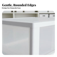 Stackable Drawer Unit Large Capacity Stackable Sliding Drawer effortless Glide