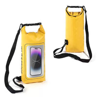 PVC Waterproof Touchscreen Crossbody Phone Pouch for Outdoor Swimming and Hiking