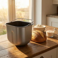 Non-Stick Bread Machine Pan Replacement Bread Maker Pan Removable Container Easy to Clean for Home Bakers