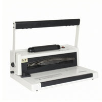 46-Hole Coil Binding Machine Fixed Frame Electric Coil Binder Beginner Friendly