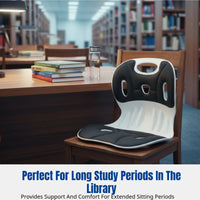 Lumbar Support Seat Pad, Ergonomic Posture Chair, Students, Office