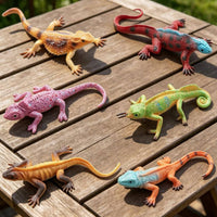 Realistic Reptile Figurine Educational Model Toy Science Education Reptile Figure for Kids, Classroom, School