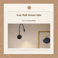 Adjustable Gooseneck Wall Sconce