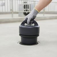 Heavy-Duty Manure Drain Plug Molded Drainage Plug with Handle for Farmers, Barns