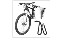Matte Black Surfboard Bike Rack Cylindrical Cycle Surfboard Rack Secure Rust-Resistant for Outdoor Sports