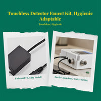 Infrared sensor enables touchless sink