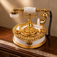 Retro Telephone Melody Box Batterybattery-Less Rotary Phone Melody Box Vintage