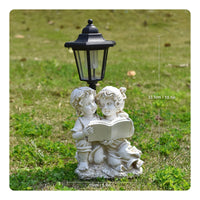 Creature Figurine Path Light Handmade Outdoor Lighting for Patio, Walkway