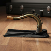 Sax Neck Cork Tenon Bent Sax Neck Breath Control Control Saxophone Part for Stage Performance