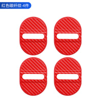 Car Door Lock Cover Protector, ABS, Adhesive, Universal