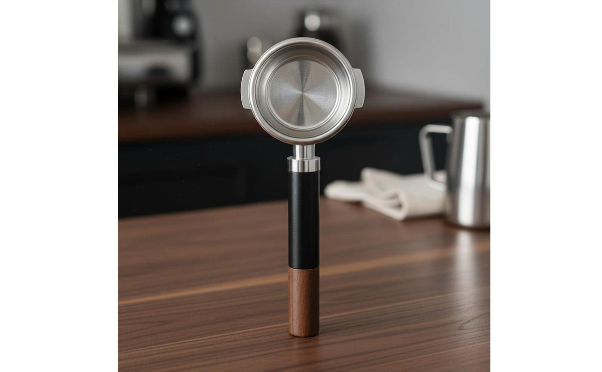 58 Mm Portafilter Doubleversatile Configuration 2 in 1 Portafilter Easy to Clean 58mm Bottomless Spout