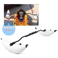 Inflatable Kayak Outrigger Stabilizer with Steel Pipe