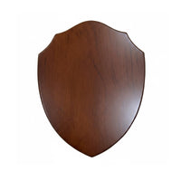 Wooden Shield Plaque Creative Honor Customizable Insignia High-Quality Material