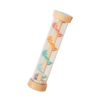 Develops Fine Movement Skills Wooden Rainstick Shaker Lightweight Rain Sound Tube Easy Grip Child-Centered Rainmaker Instrument Polished Rounded Corners for Babies