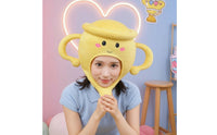 Fuzzy Hat with Handles Soft Trophy Hat Lightweight Headwear for Partygoers