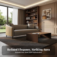 Modern Design 3-Seater Office Sofa High Resilience Cushion 3-Seater Waiting Bench Long-Lasting Construction Reception Seating Thickly Padded Seat for Business Owners, Interior Designers, Lounge Area, Lobby, Hospital, Medical Office