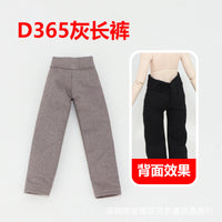 妖精体长裤D男D女阿巳2.01.0直筒裤可穿大12分娃衣裤子BJD加长腿
