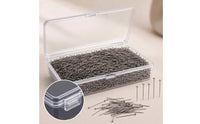 2400 Pieces Flat Head Straight Pins   Sewing Pins Easy to Hold Fasteners for Quilters, Crafters, Crafting