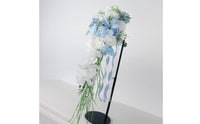 Waterfall Bouquet Faux Cascading Bouquet Authentic-Looking Flowers for Brides, Bridesmaids, Wedding Ceremonies, Outdoor Weddings