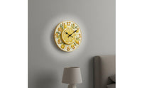 Fruit Themed Clock Silent Movement Home Decor Nordic Design for Living Room