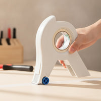 Handheld Tape Applicator with Cutter Exact Masking Tape Tool One-Handed Straight Line Taping Tool Portable for Painters, DIYers, Painting Prep, Home Renovation