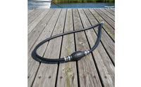 Inline Fuel Line Assembly with Hand Bulb Primer Pump Ethanol Compatible Fuel Hose Assembly with Hand Primer Pump Low Permeation Lightweight for Boats