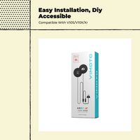 Cordless earphone kit with mic