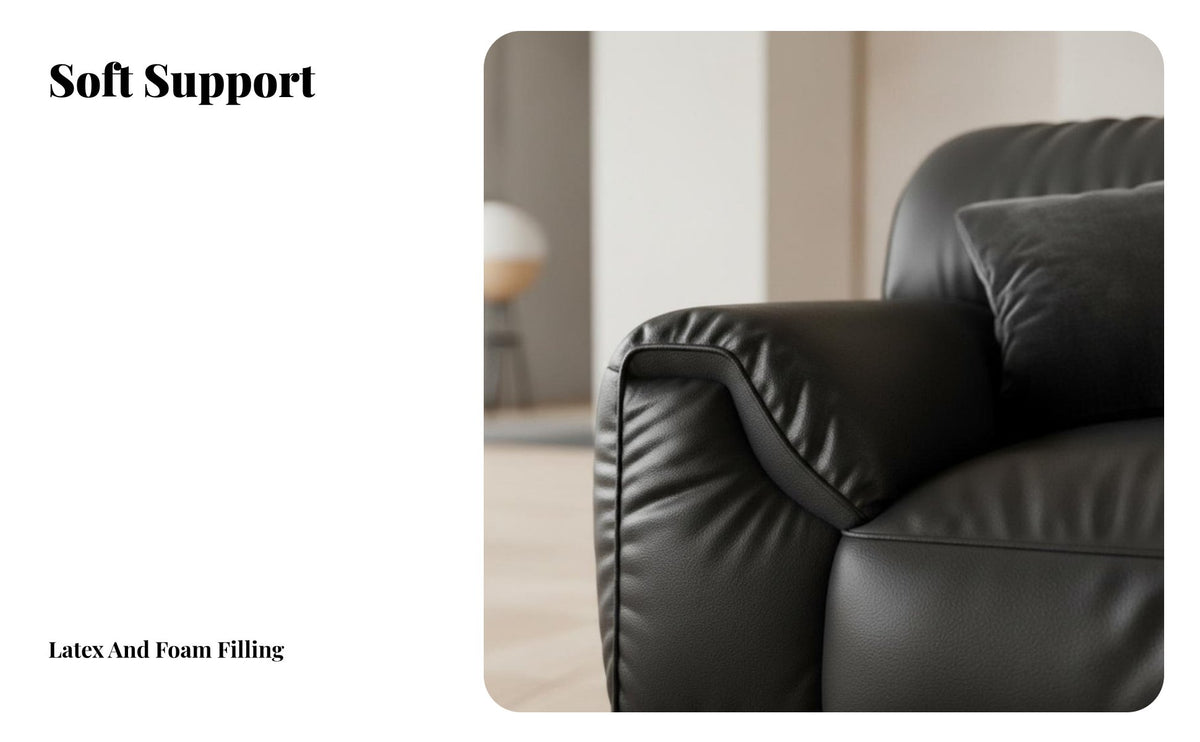 Elephant Ear Sofa Italian Style Living Room Furniture Light Luxury Sectional Couch for Apartment Dwellers, Homeowners, Reception Hall