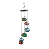 Hummingbird feeders for Outdoors 户外蜂鸟玻璃喂食器 风铃挂饰