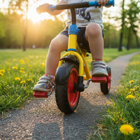Single-Piece Front Tricycle Mudguard Curved Plastic Tricycle Mudguard Glossy Finish Children's Vehicle Part