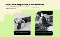 Heavy-duty coil compressor for cars