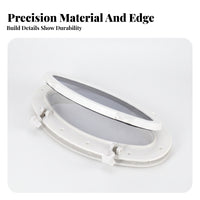 Low-Profile Oval Porthole Window