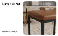 Simple Wooden Dining Set Nordic aesthetic Restaurant Table and Chairs Modern Design