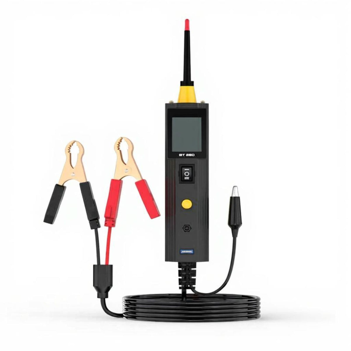 Automotive Circuit Tester, Digital Electric Potential Tester, Multifunctional Electronic Diagnostic Tool for Car Repair with LCD Display, Overload Protection